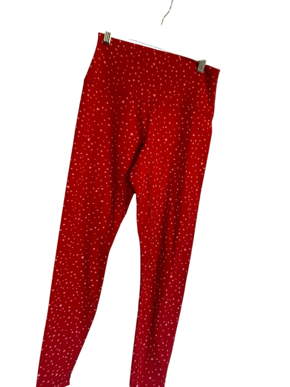 NWT Lululemon align no line hr pant 28”HEART SCATTER DOT RED Size 8